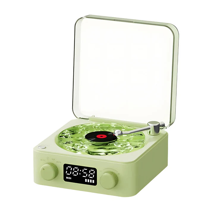 SilentAuras™ Retro Vinyl Speaker