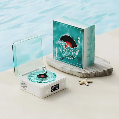 SilentAuras™ Retro Vinyl Speaker