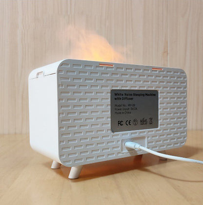 SilentAuras™ Sleep Care - White Noise Bluetooth Speaker Night Light Humidifier