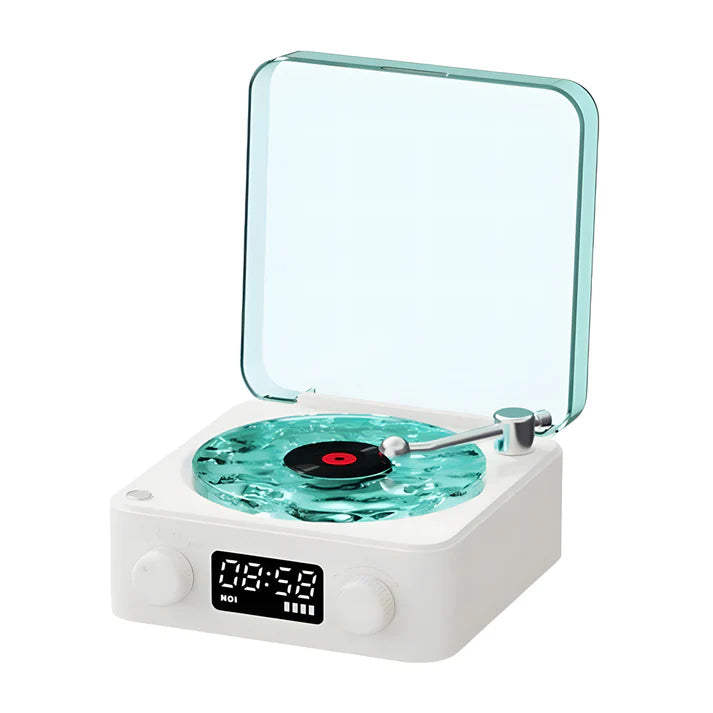 SilentAuras™ Retro Vinyl Speaker