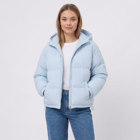 Hooded Cotton Puffer Jacket