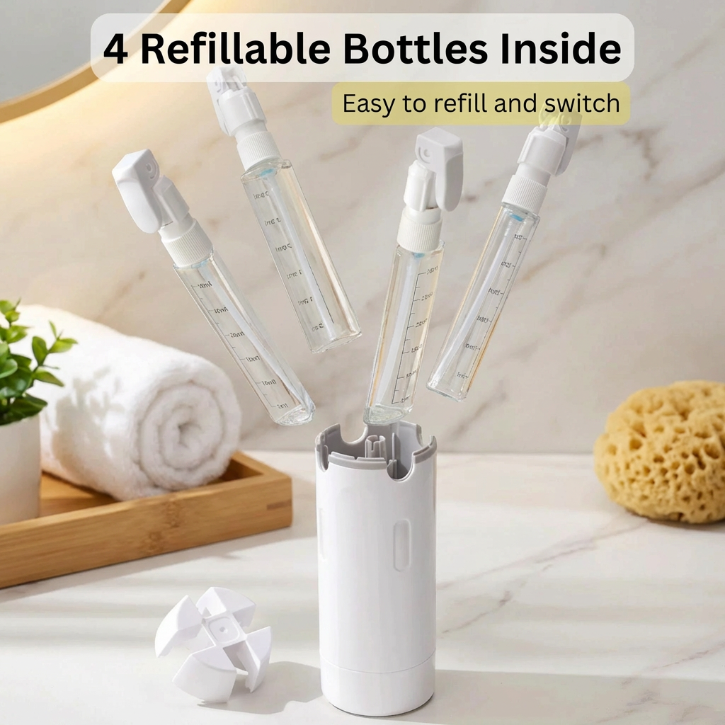 4-n-1 Travel Dispenser
