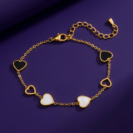 Monroe Heart Bracelet
