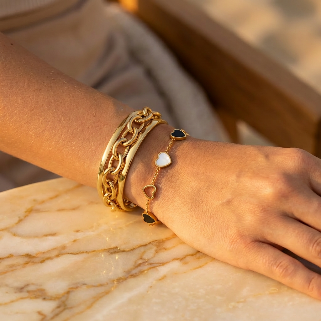 Monroe Heart Bracelet