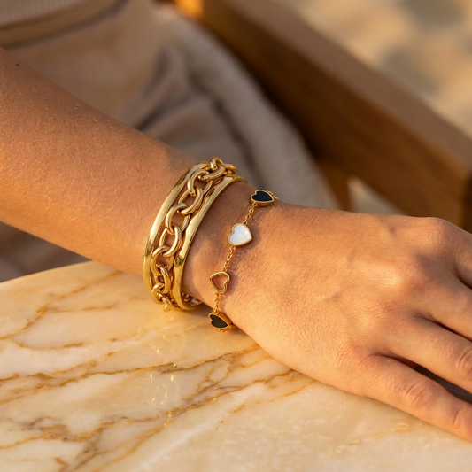 Monroe Heart Bracelet