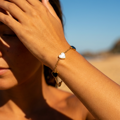 Monroe Heart Bracelet