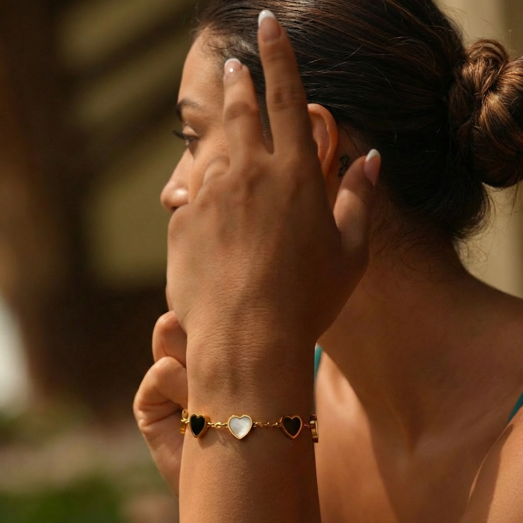 Monroe Heart Bracelet