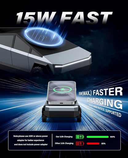 CyberDock 3-in-1 Wireless Charger