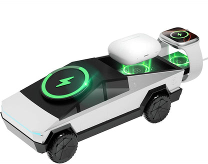 CyberDock 3-in-1 Wireless Charger